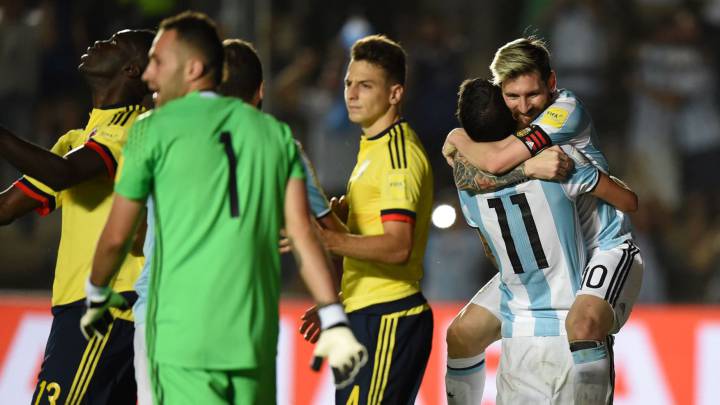 Colombia, el rival favorito de Argentina para salir de las crisis