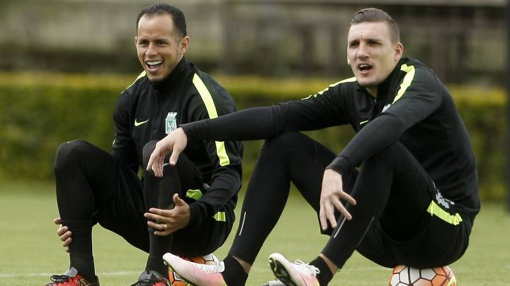 Alejandro Guerra vuelve a las prácticas con Atlético Nacional