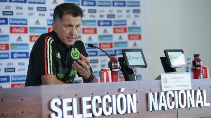 Juan Carlos Osorio, DT de México.