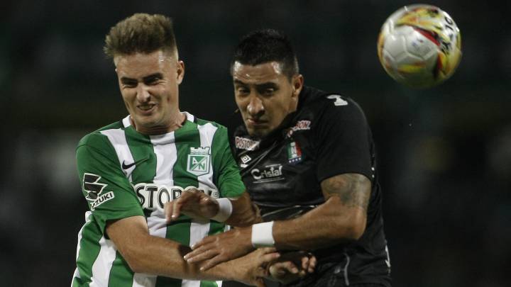 Ezequiel Rescaldani reemplazara a Miguel Borja como delantero de Atlético Nacional ante Cerro Porteño por el partido de vuelta de la semifinal de la Copa Sudamericana