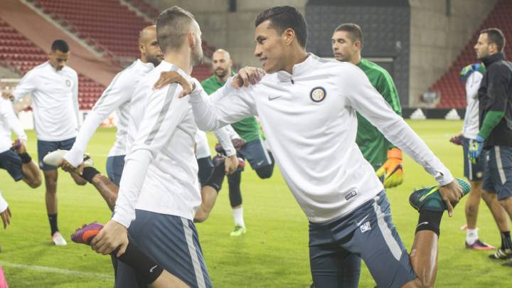 Jeison Murillo jugará su cuarto partido como titular en la Europa League