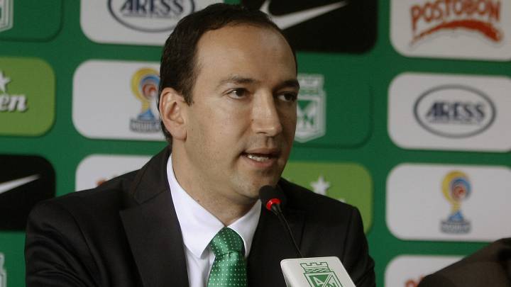 Juan Carlos de la Cuesta, presidente de Atlético Nacional