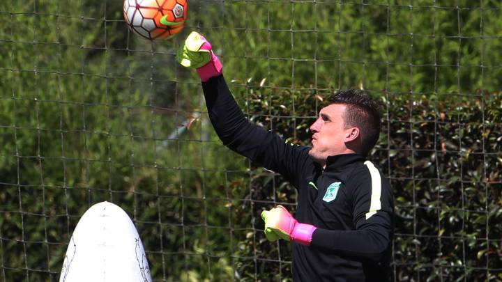 Franco Armani, arquero argentino de Atlético Nacional.
