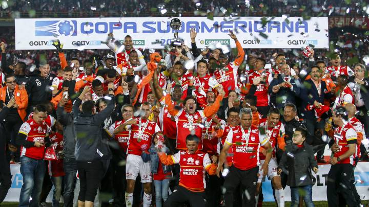 Independiente Santa Fe, actual campeón de la Copa Sudamericana