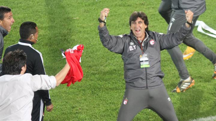 Gustavo Costas, técnico campeón con Independiente Santa Fe