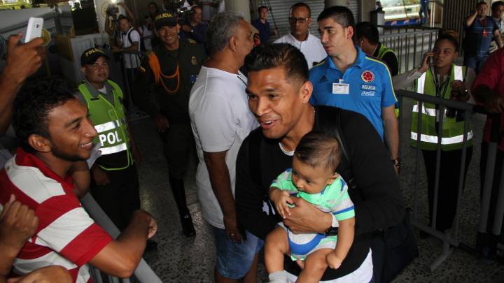 Teófilo Gutiérrez, delantero colombiano.