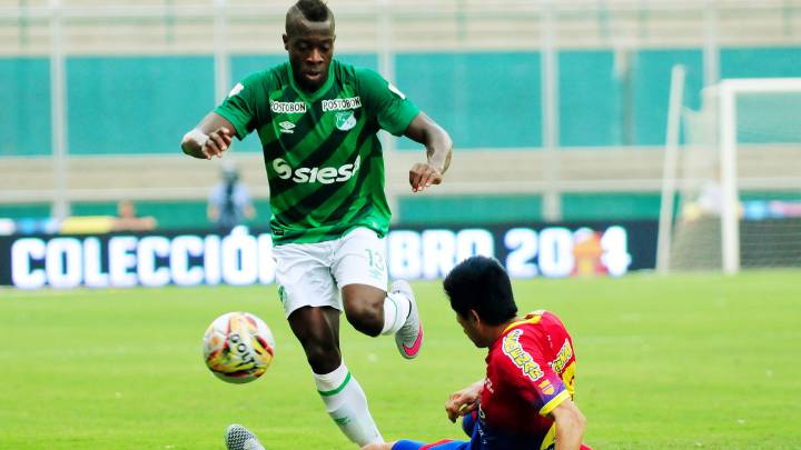 Helibelton Palacios, jugador colombiano.