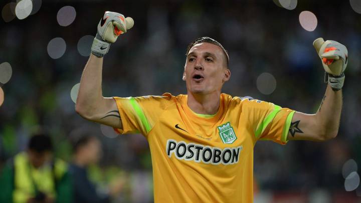 Franco Armani, arquero argentino.