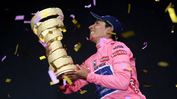Las dos grandes figuras del ciclismo colombiano han mostrado su deseo de correr la edición número 100 de la competencia italiana.