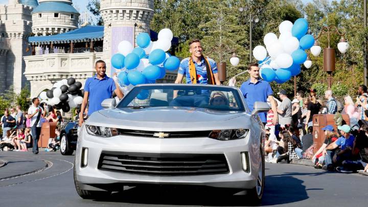 Nicolás Vikonis estuvo en Disney representando por Millonarios