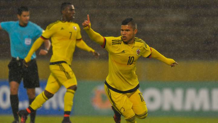 Colombia empató gracias a Juan Camilo Hernández.