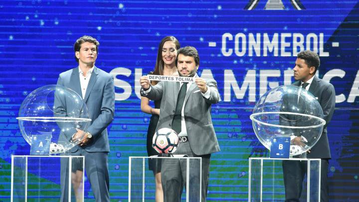 Sorteo de la Copa Sudamericana 2017 en vivo y en directo online: Deportivo Cali-Sportivo Luqueño, Deportes Tolima-Bolívar, Patriotas-Everton y Racing-Rionegro Águilas