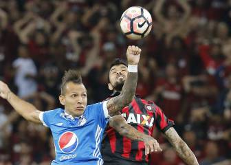 Millonarios confirma baja de Domínguez ante Paranaense