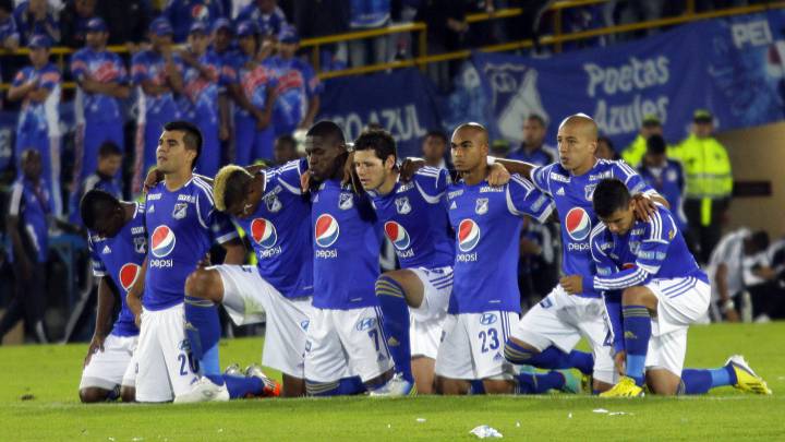 Millonarios lleva cuatro definiciones por penales perdidas, la más reciente fue contra Atlético Paranaense en El Campín de Bogotá, por la Fase II de la Copa Libertadores de América