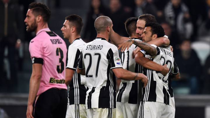 Juventus 4 - 1 Palermo: Resultado, resumen y goles