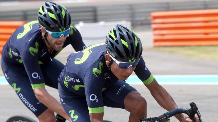 El ciclista colombiano se preparó al lado del mítico español, Alberto Contador.