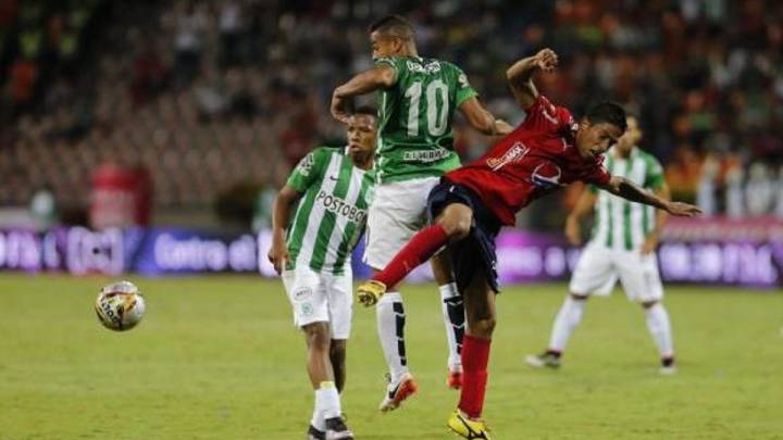 Sigue el Nacional vs Medellín en vivo online, partido de la fecha 10 de la Liga Águila, hoy sábado 18/03/2017 a las 19.45h en As