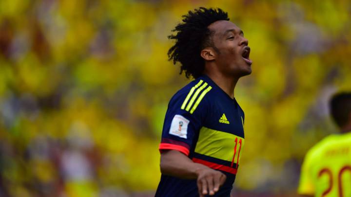Cuadrado marcó el segundo gol de Colombia.