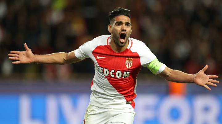 Falcao festeja doble: gol y semifinales de Champions