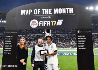 Cuadrado se luce y es el MPV de Juventus en marzo