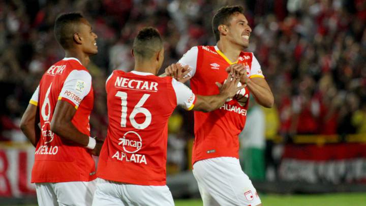 Santa Fe vence al América en Cali.