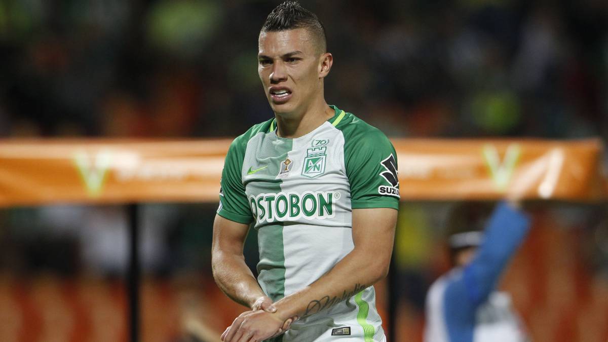 Mateus Uribe, volante de Nacional, sobre el partido de hoy por Copa Libertadores: "Hay que apretar a Estudiantes de La Plata y dejar una buena imagen"
