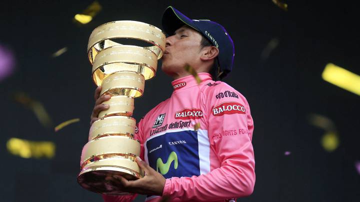 Nairo Quintana está preparado para el Giro de Italia.