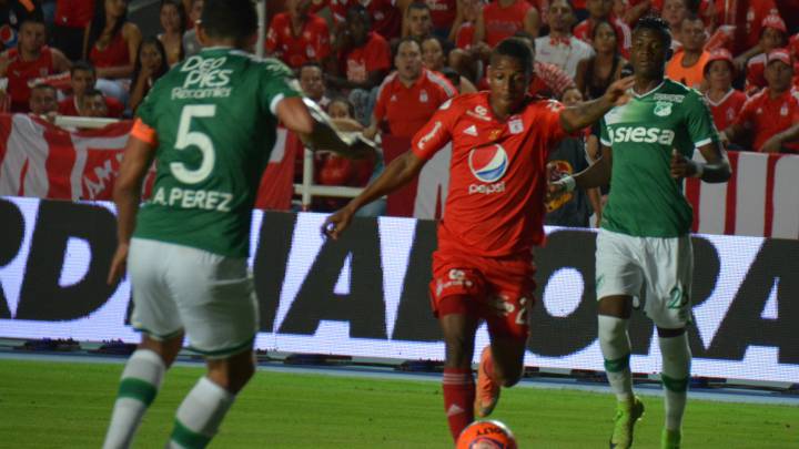Deportivo Cali derrotó 1-0 al América en el estadio Pascual Guerrero, en el partido pendiente de la cuarta jornada del Grupo E de la Copa Águila 2017.