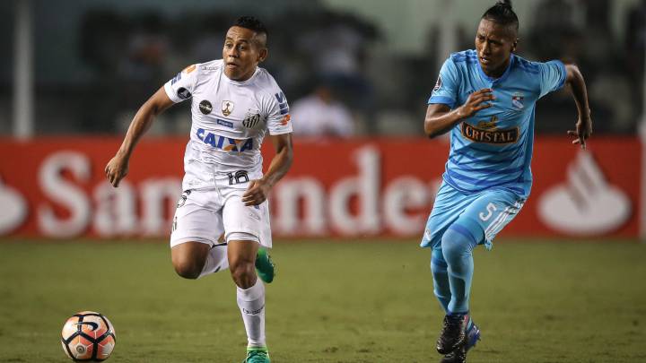 Vladimir con opción de titular en Santos por lesión de Lima