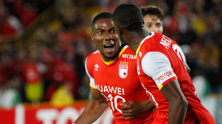 Damir Ceter, delantero de Independiente Santa Fe