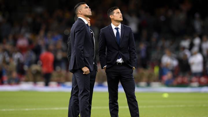 Esta vez el mediocampista colombiano no estará ni en el banco de suplentes. No tendrá la posibilidad de disputar ni un minuto en la final ante la Juve.