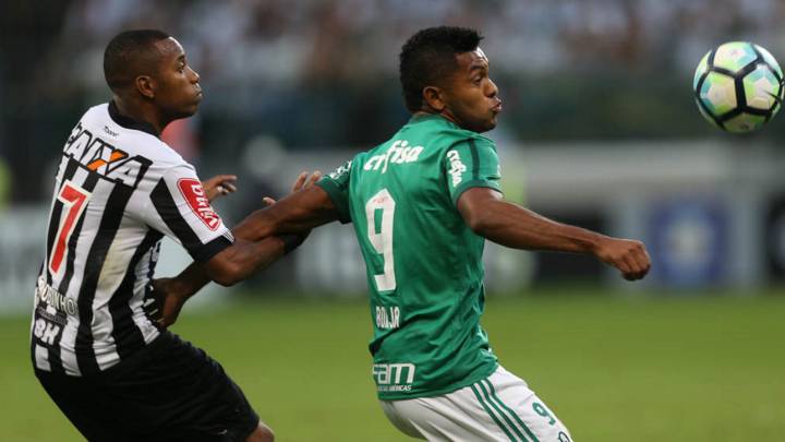 Borja da la victoria a Palmeiras en fecha 9 de Brasileirao