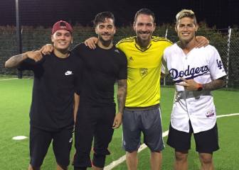 Así disfrutan sus vacaciones los jugadores de la Selección