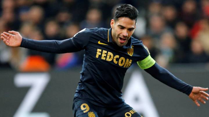 Falcao, delantero del Mónaco