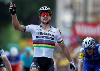 Sagan gana la tercera etapa del Tour, Nairo llega en puesto 11