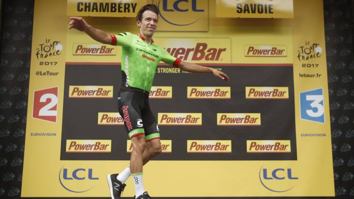 Rigoberto Urán logra uno de sus triunfos más importantes de su carrera.
