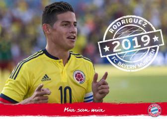 Oficial: James se va al Bayern Múnich
