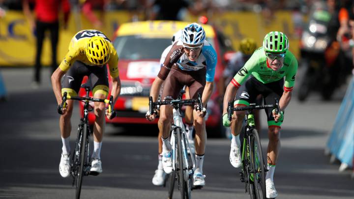 Rigoberto Urán es segundo en la general del Tour de Francia