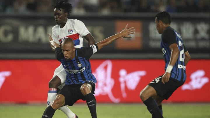 Murillo juega 45 minutos en la victoria del Inter sobre Lyon