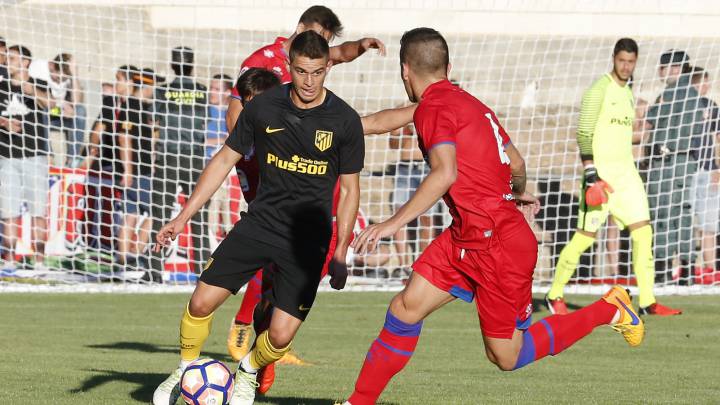 Santos Borré se perfila para estar en la nómina del Atlético para la nueva temporada.