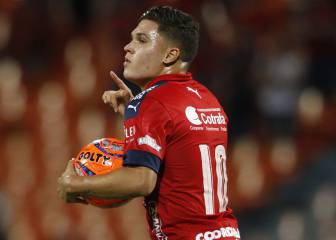 Zubeldía quiere llevar a Juan Fernando Quintero al Alavés