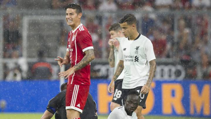 James Rodríguez sale lastimado