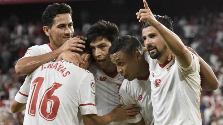 Sevilla, equipo de Luis Fernando Muriel