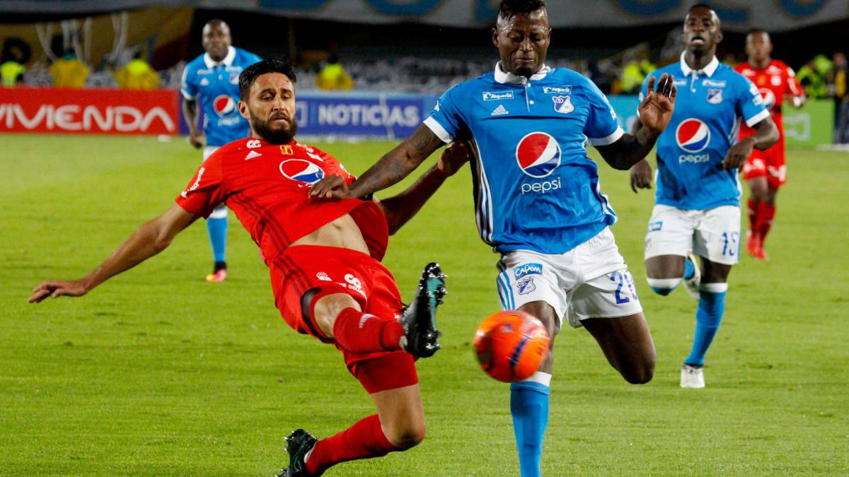 Riascos y Domínguez regresan a Millonarios ante América