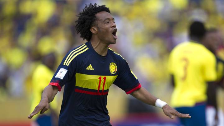 Cuadrado, el que no le falla a la Selección en Eliminatoria