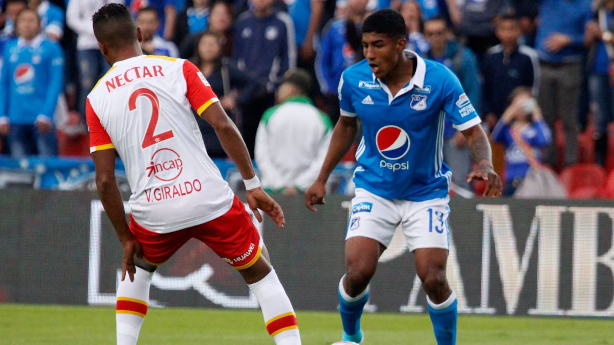 Santa Fe gana 1-0 a Millonarios y queda como líder solitario