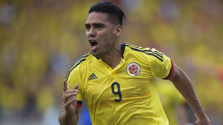 Falcao García empata el partido ante Brasil.