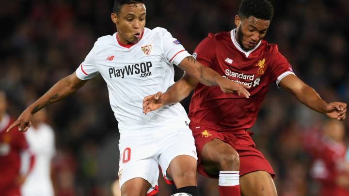 Muriel da asistencia para empate del Sevilla ante Liverpool