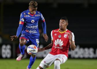 Un golazo de Omar acerca al líder Santa Fe a los playoffs
