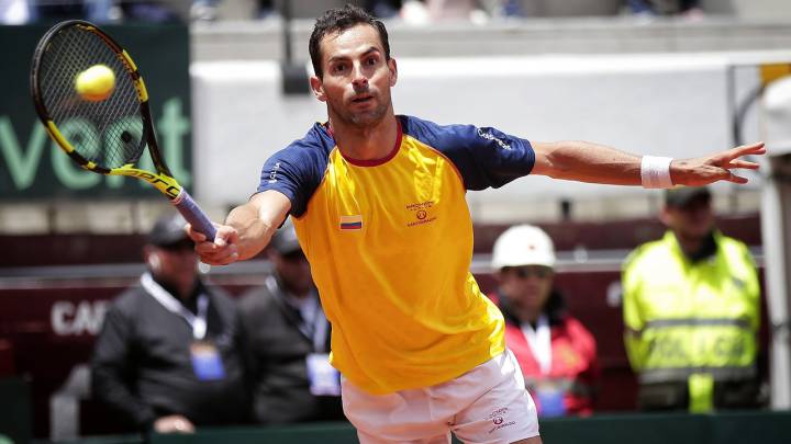 Santiago Giraldo no pudo con Marin Cilic.